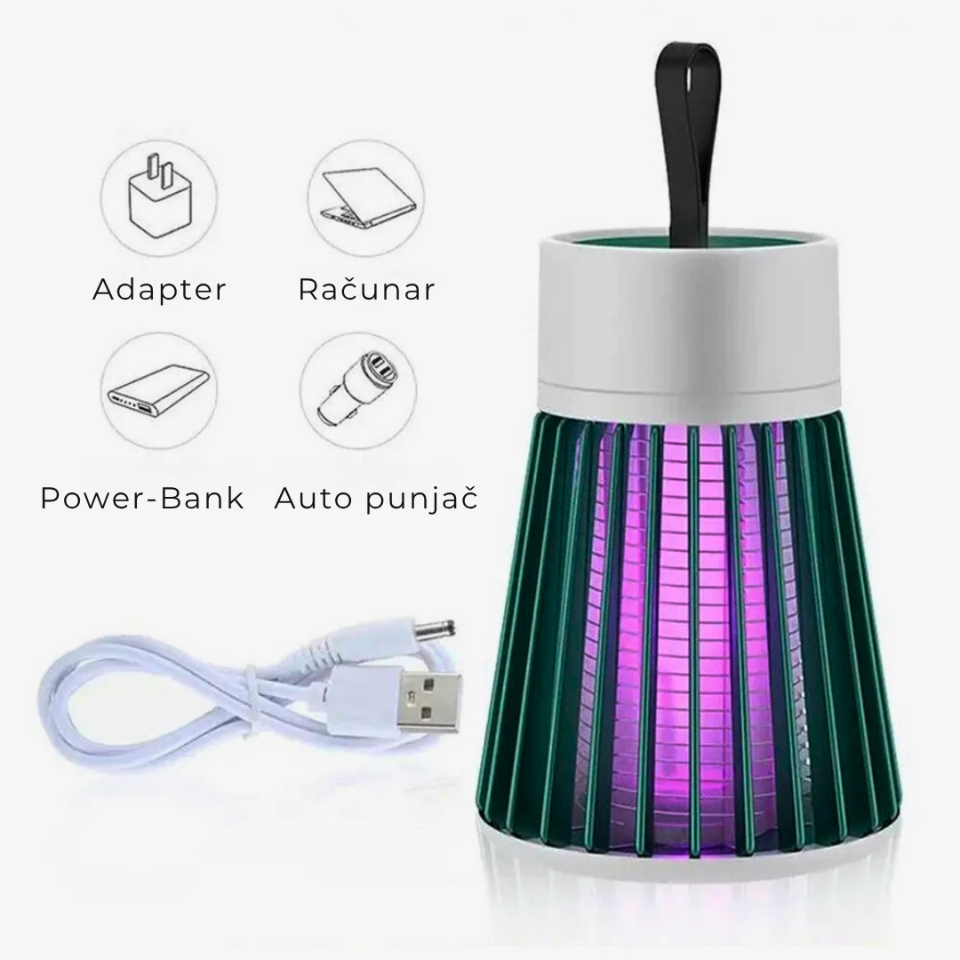 Električna UV lampa za suzbijanje komaraca sa noćnim svetlom