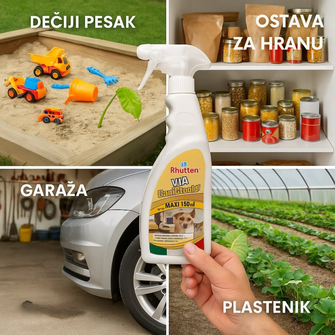 Via Cani & Gatti – sprej za odbijanje pasa i mačaka