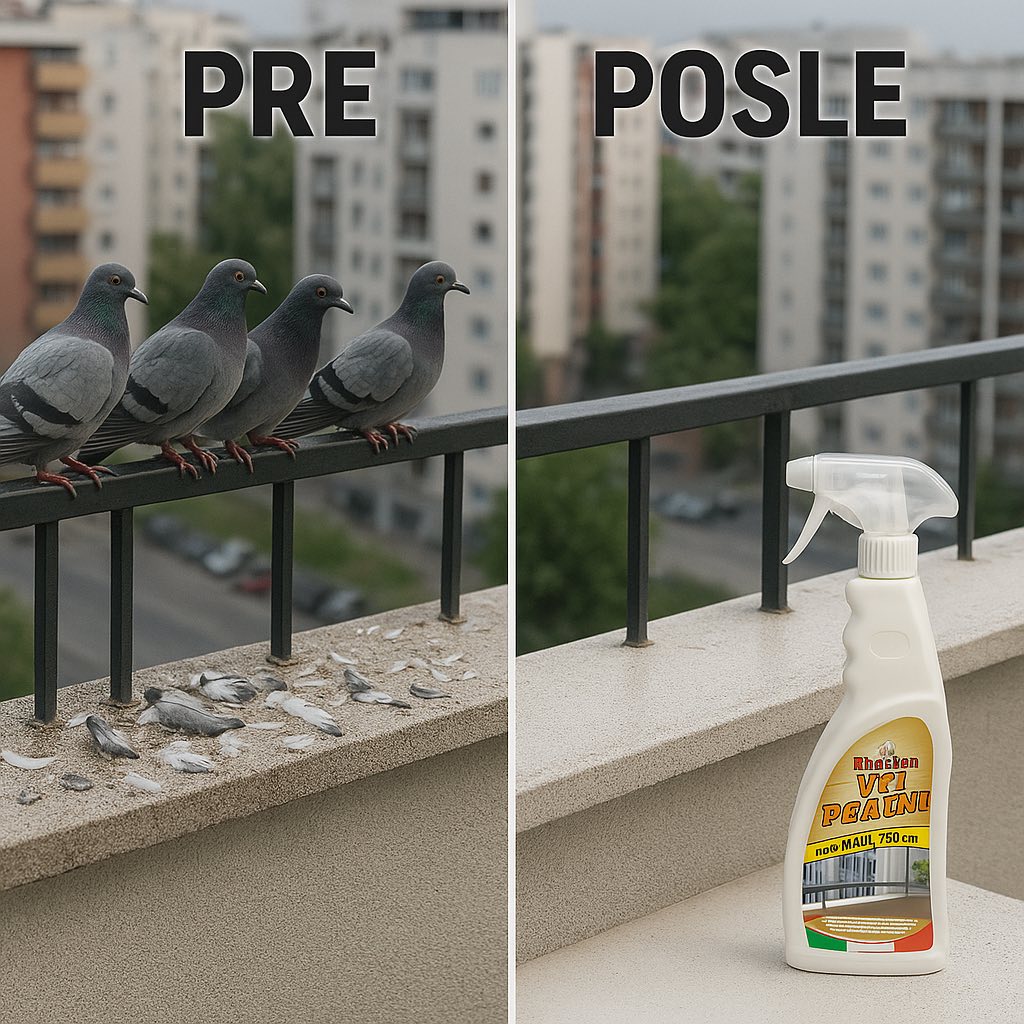 Via Piccioni – sprej za rasterivanje ptica