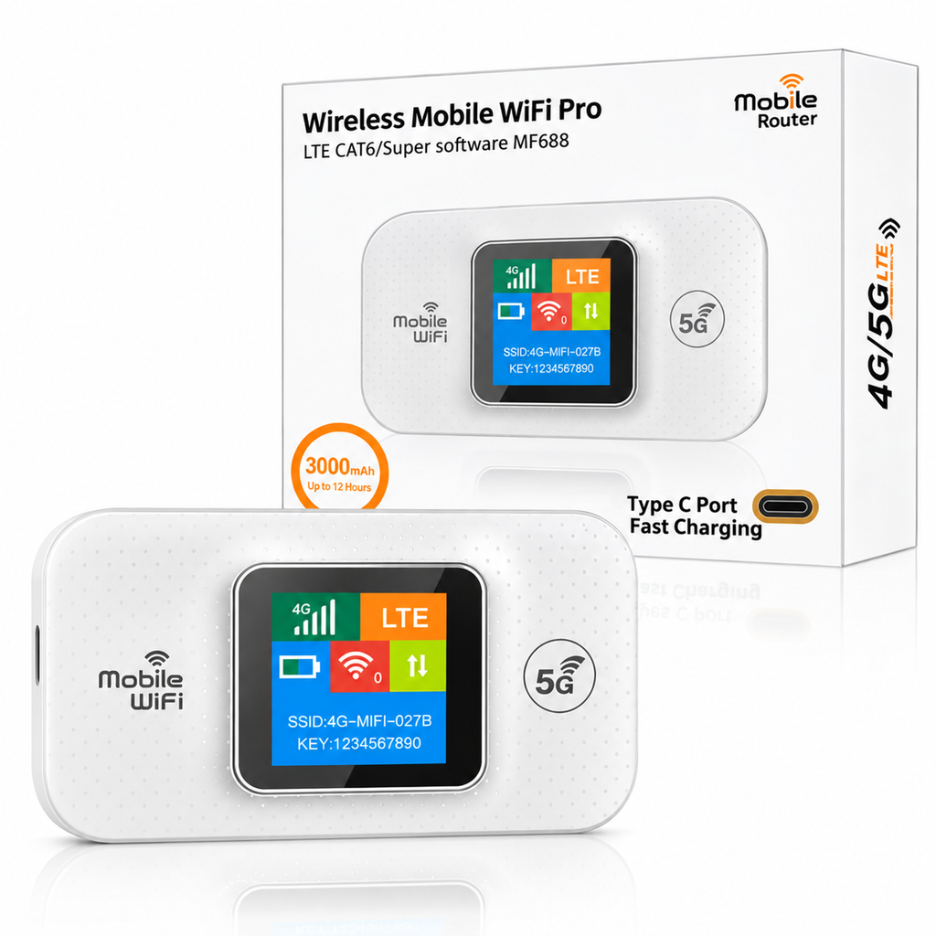 Prenosivi 4G LTE Wi-Fi ruter MF688 – 150 Mbps