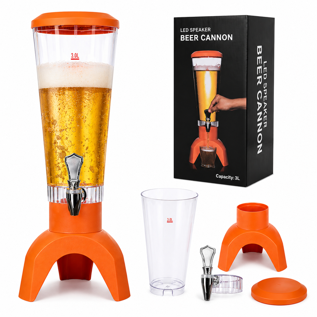 Točilica za pivo sa Bluetooth zvučnikom – pravi party centar