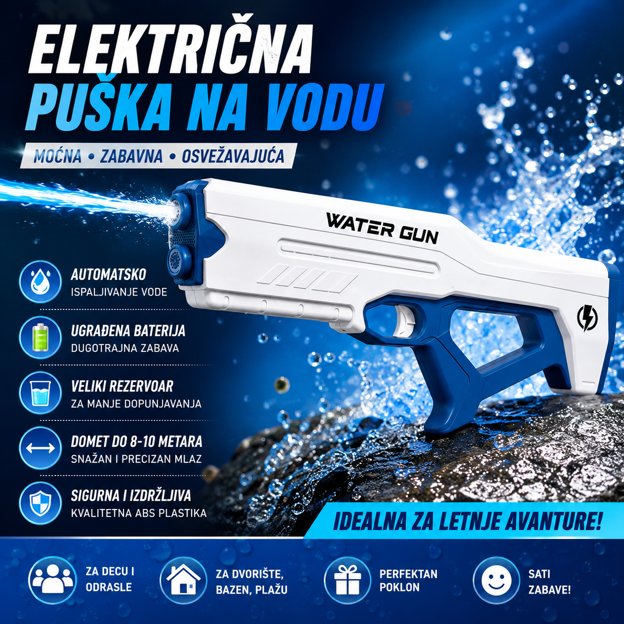 Električna puška na vodu