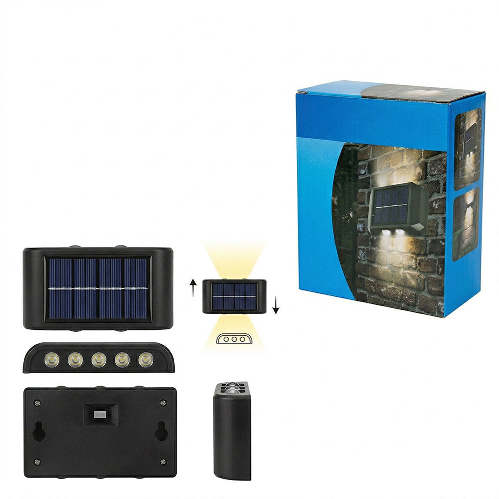 Set od 4 solarne zidne lampe YF-801