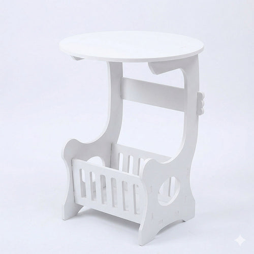 2u1 mini stočić sa dodatkom za odlaganje – stil i funkcionalnost u jednom