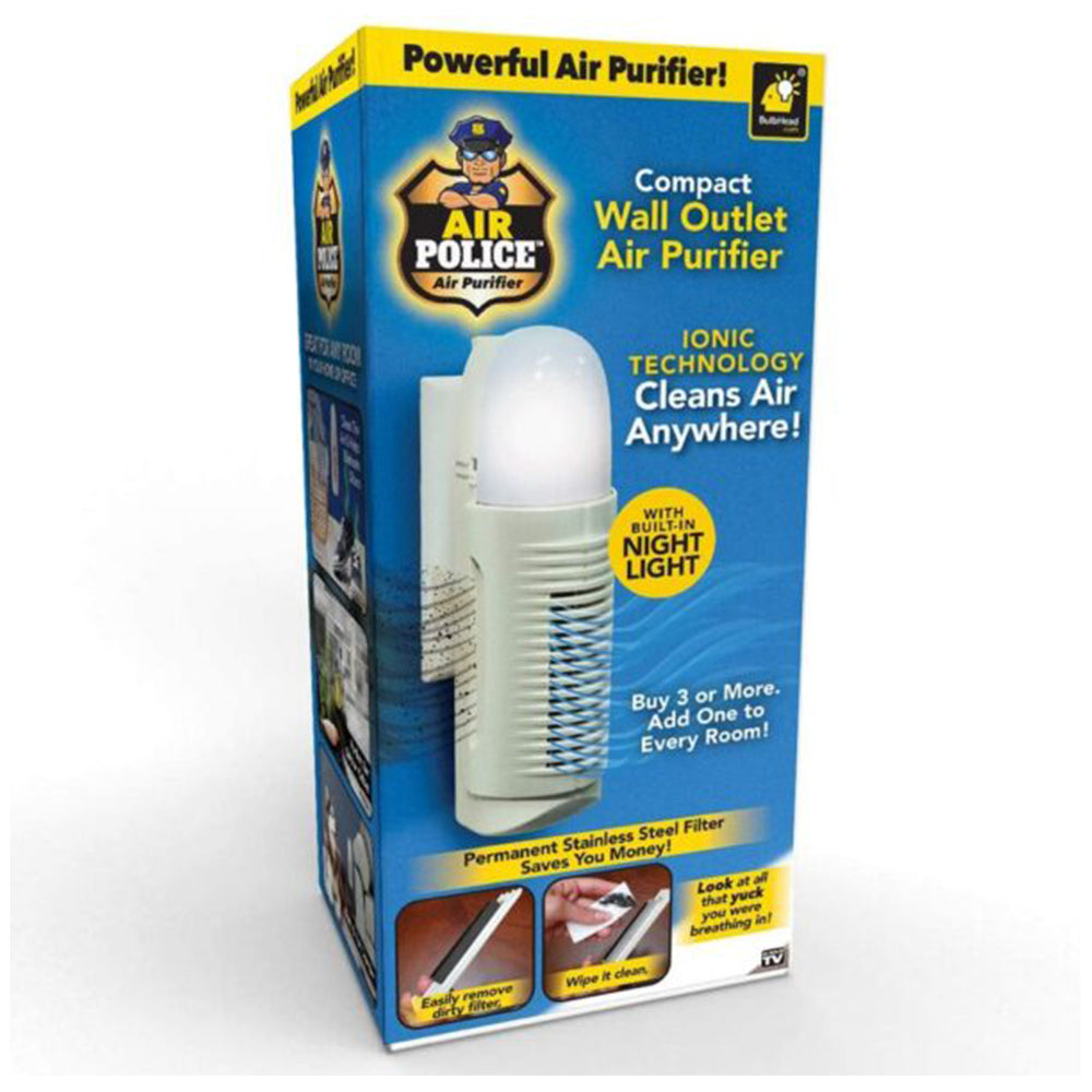 Air Police čistač vazduha – kompaktan prečišćivač za utičnicu