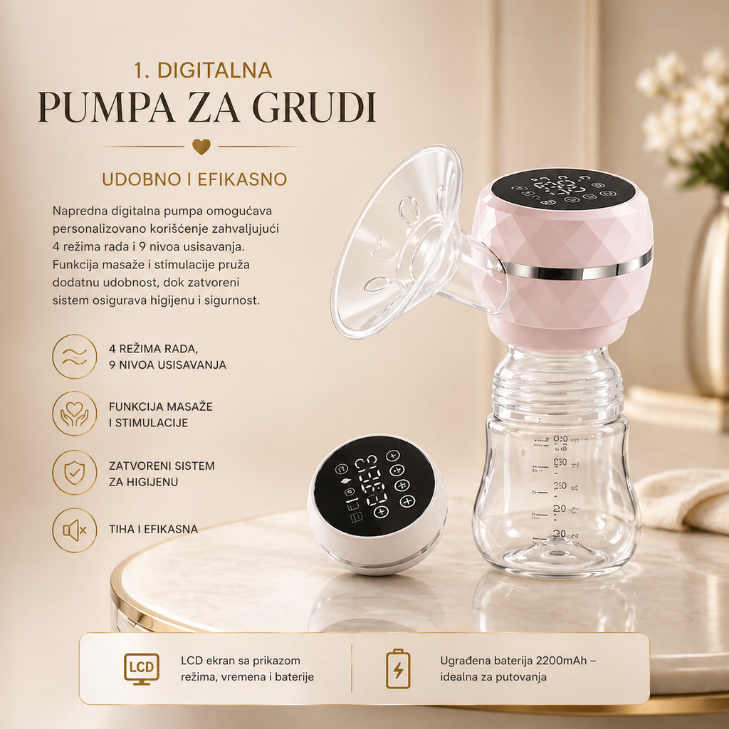 MAMA CARE SET 3u1 – Potpuna kontrola, sigurnost i briga za bebu