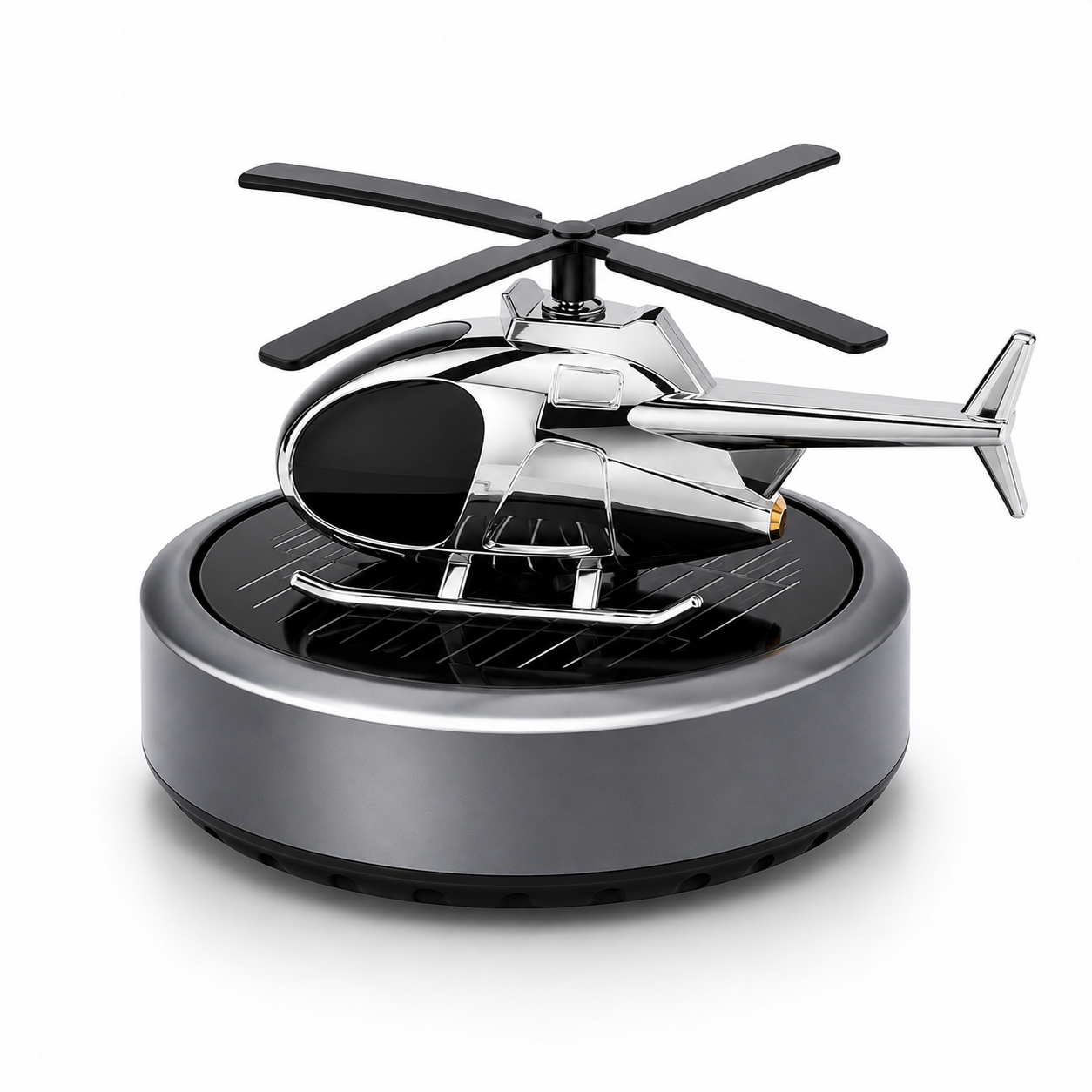 Solarni helikopter aroma difuzor za auto + eterična ulja gratis