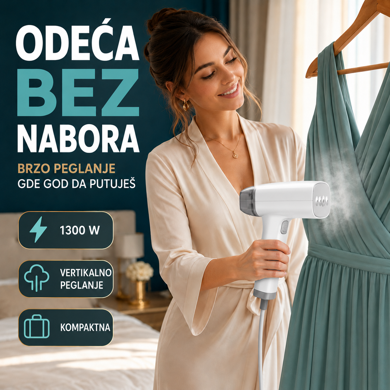 PUTNA PARNA PEGLA – SAVRŠENO ISPEGLANA ODEĆA GDE GOD DA PUTUJETE