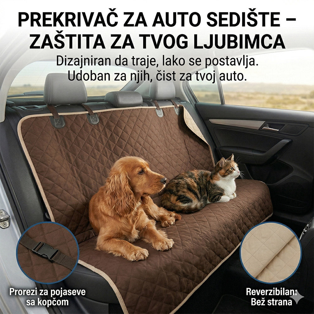 Duo set zaštite za nameštaj i auto – bez dlaka, mrlja i nereda od ljubimaca