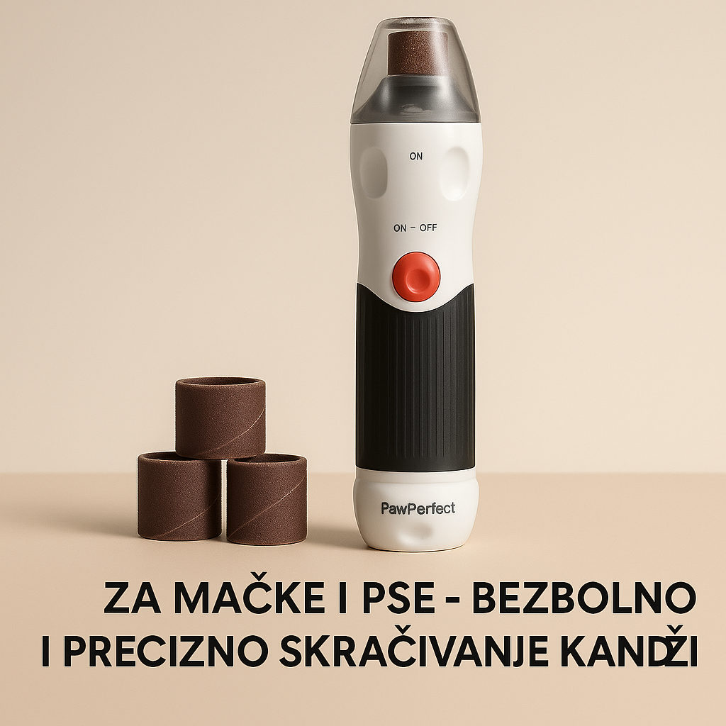 Električna turpija za nokte za ljubimce – Bezbedno skraćivanje noktiju kod kuće