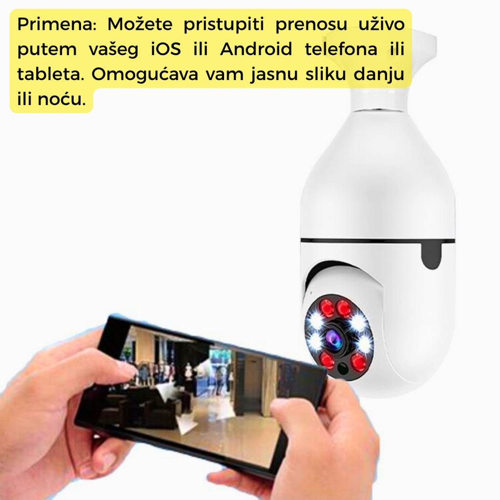 Smart kamera sijalica - čuvar vašeg doma