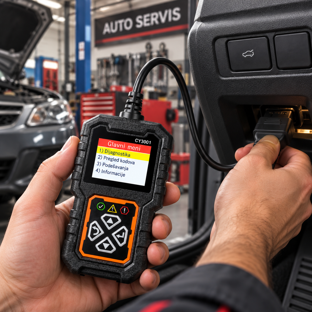 OBD2 skener V500 – čitač i brisač grešaka motora za brzo očitavanje dijagnostike