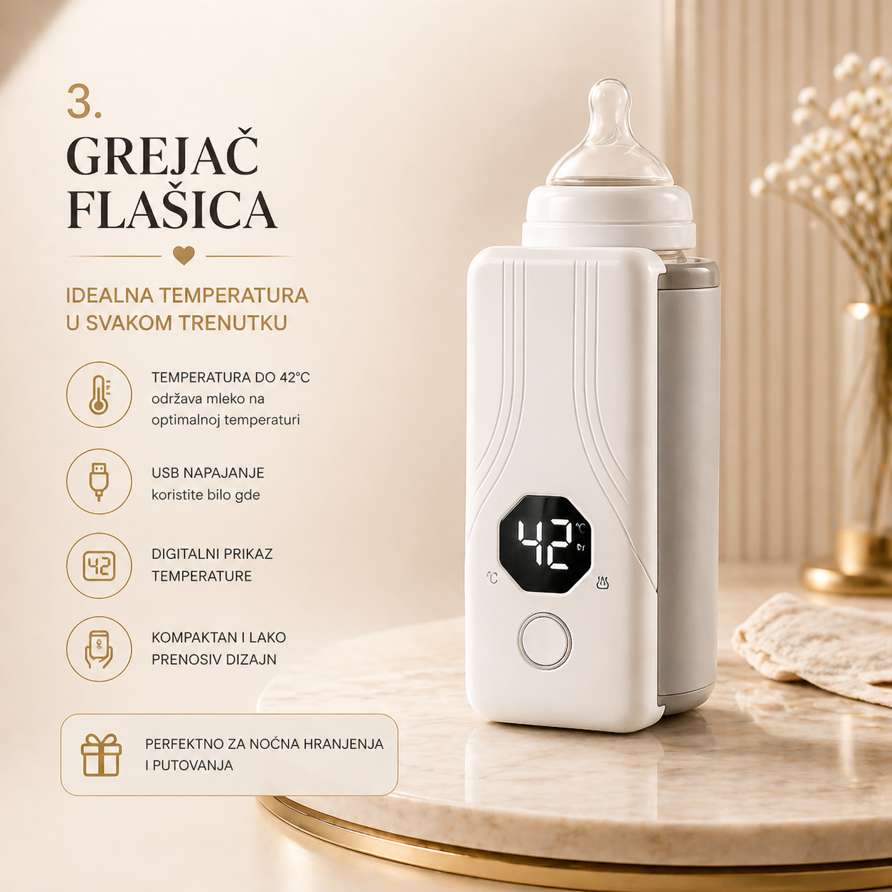 MAMA CARE SET 3u1 – Potpuna kontrola, sigurnost i briga za bebu