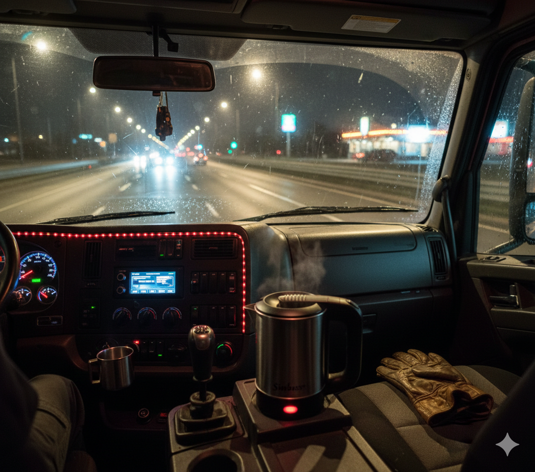 Električno kuvalo za auto i kamion 12v-24V – topli napitak gde god da si