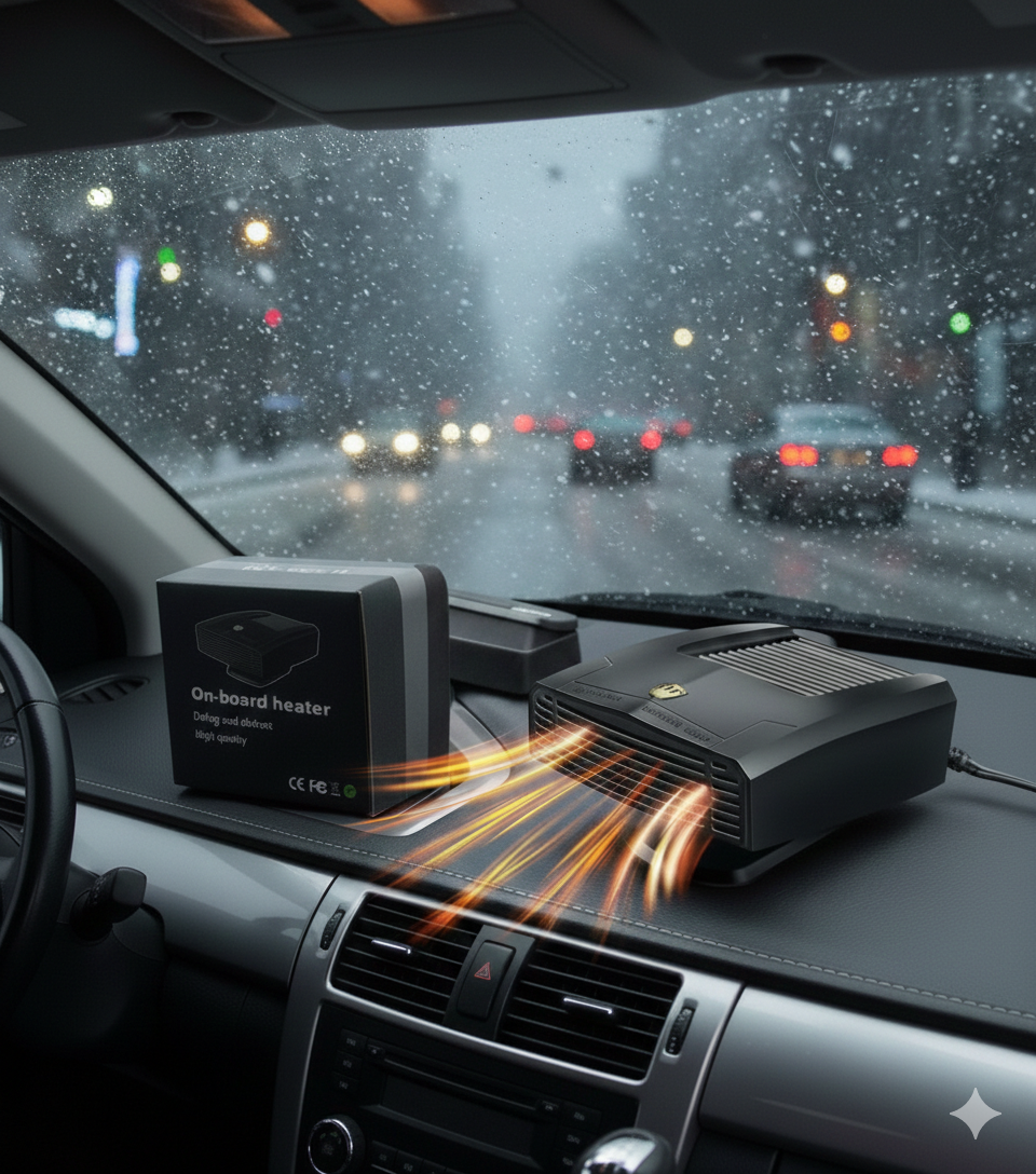 Grejalica za šoferšajbnu FL-001 – brzo odmagljivanje i odleđivanje (600W)