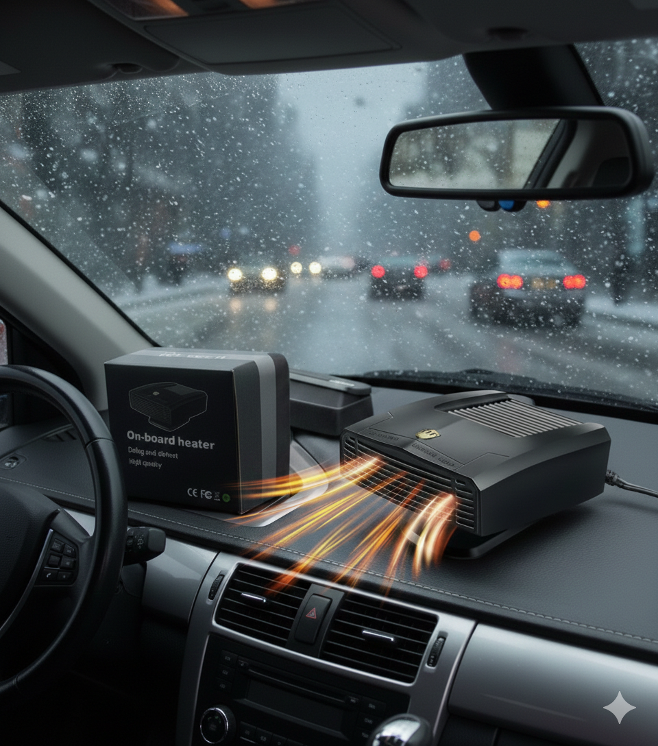 Grejalica za šoferšajbnu FL-001 – brzo odmagljivanje i odleđivanje (600W)