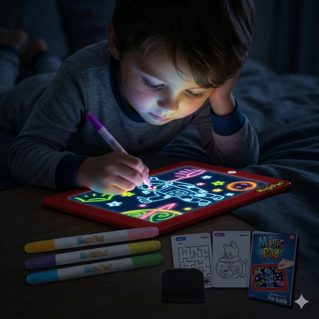 Magic Pad – svetleća tabla za crtanje i učenje