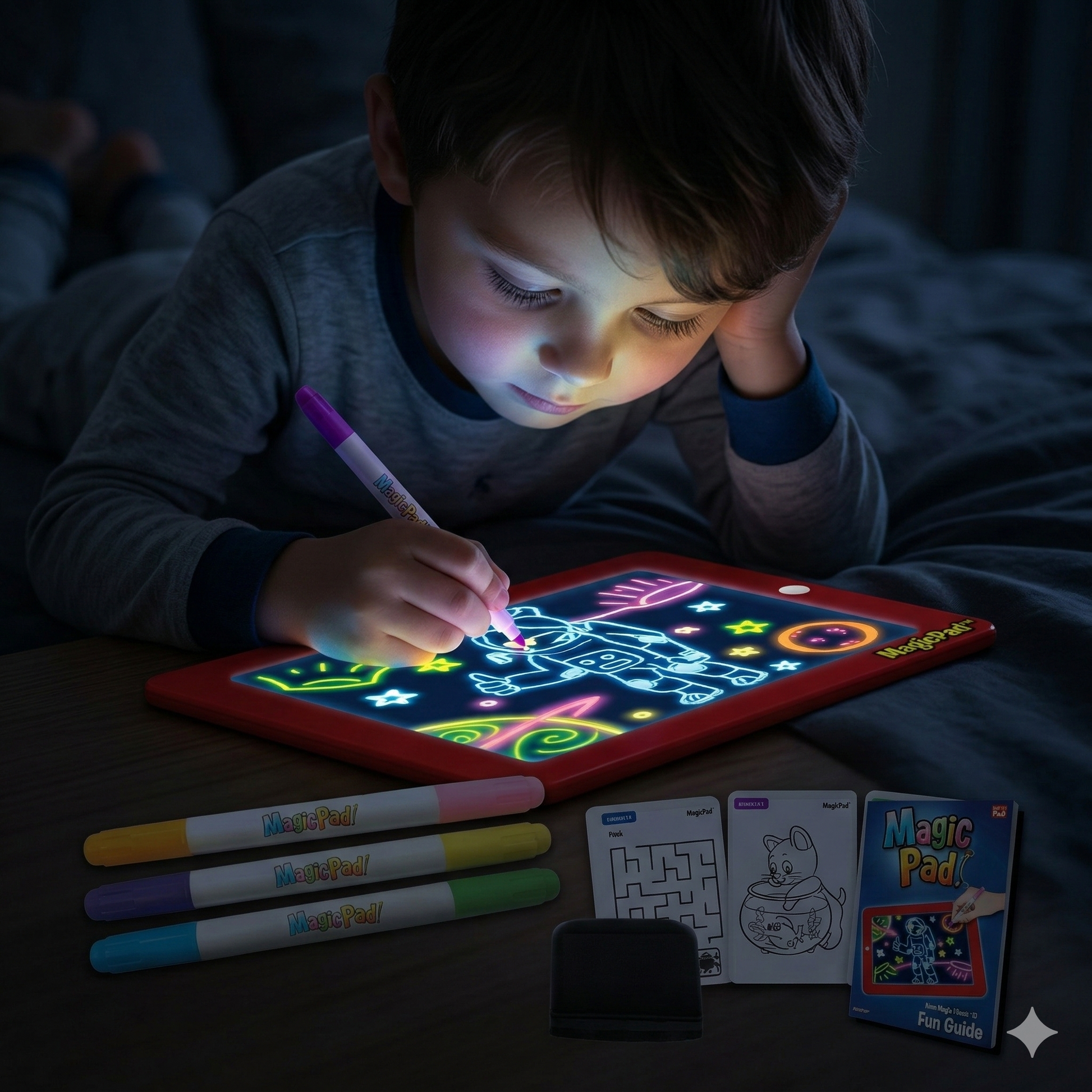 Magic Pad – svetleća tabla za crtanje i učenje