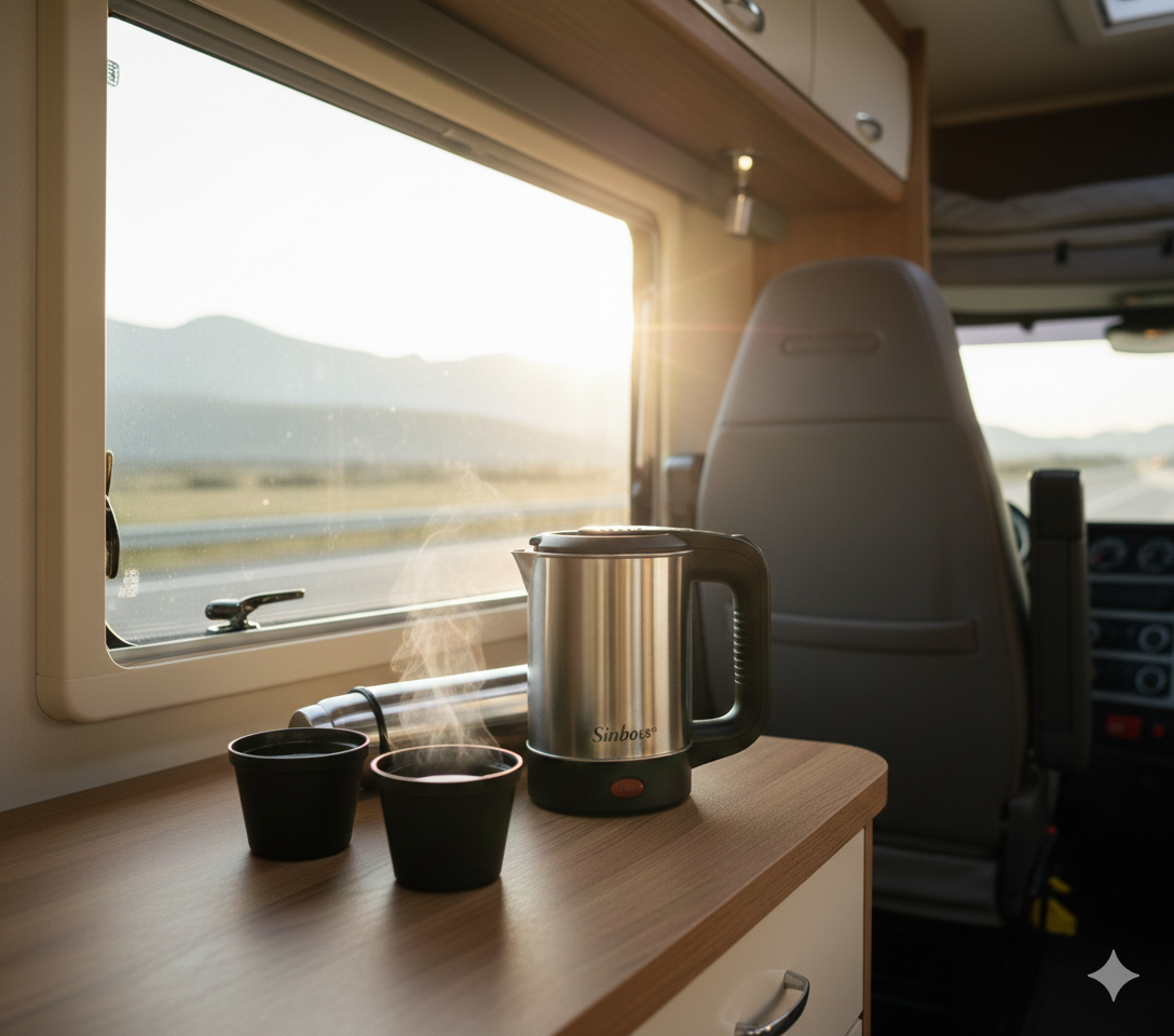 Električno kuvalo za auto i kamion 12v-24V – topli napitak gde god da si