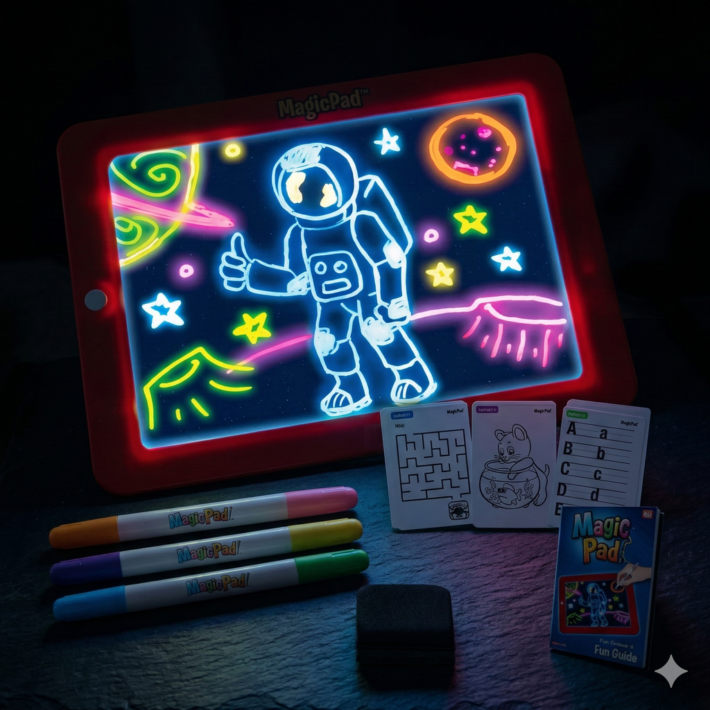 Magic Pad – svetleća tabla za crtanje i učenje