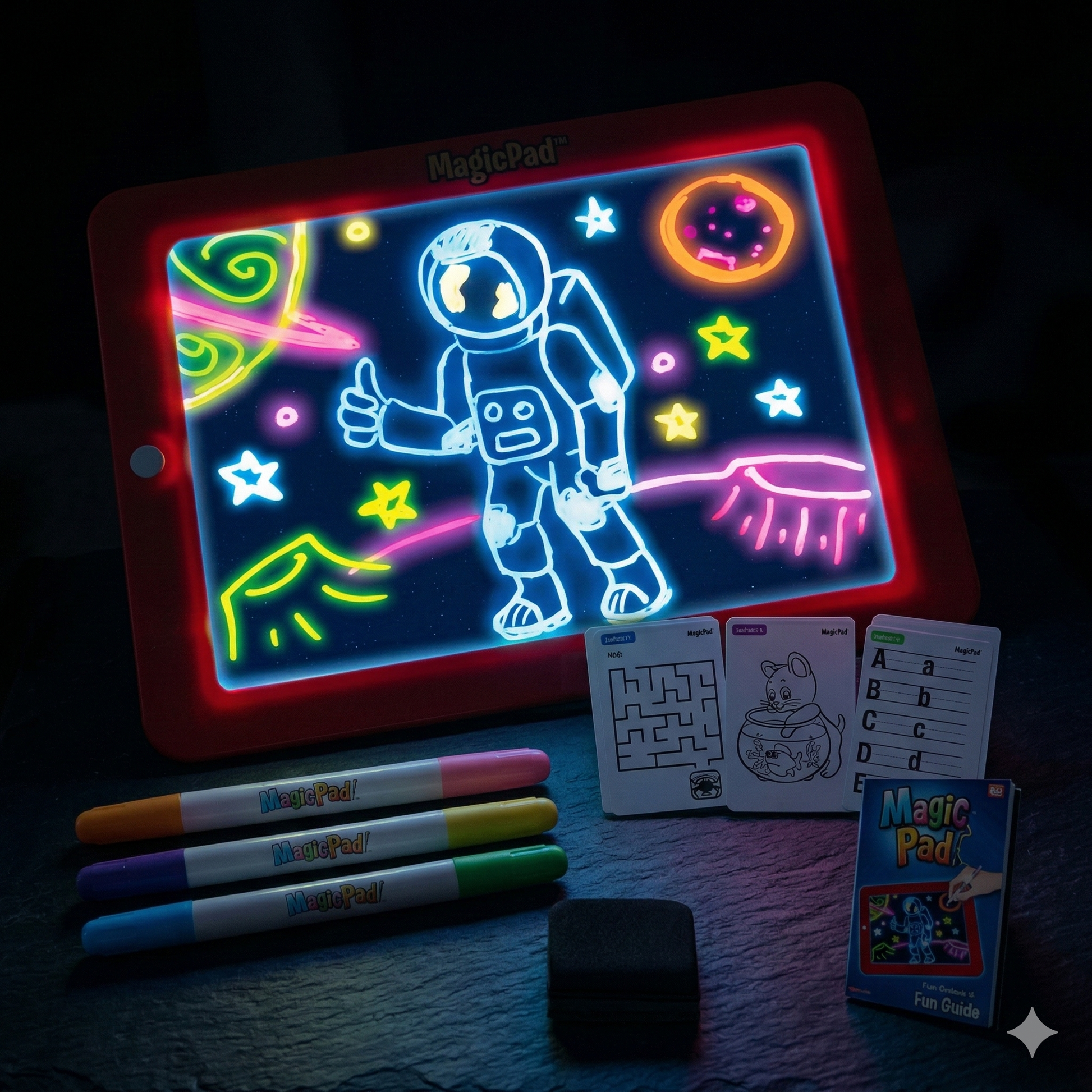 Magic Pad – svetleća tabla za crtanje i učenje
