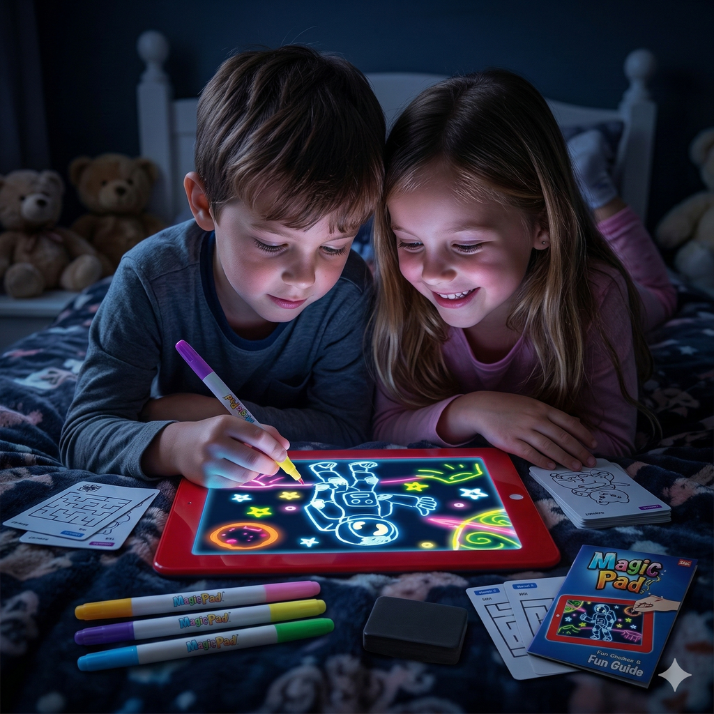Magic Pad – svetleća tabla za crtanje i učenje