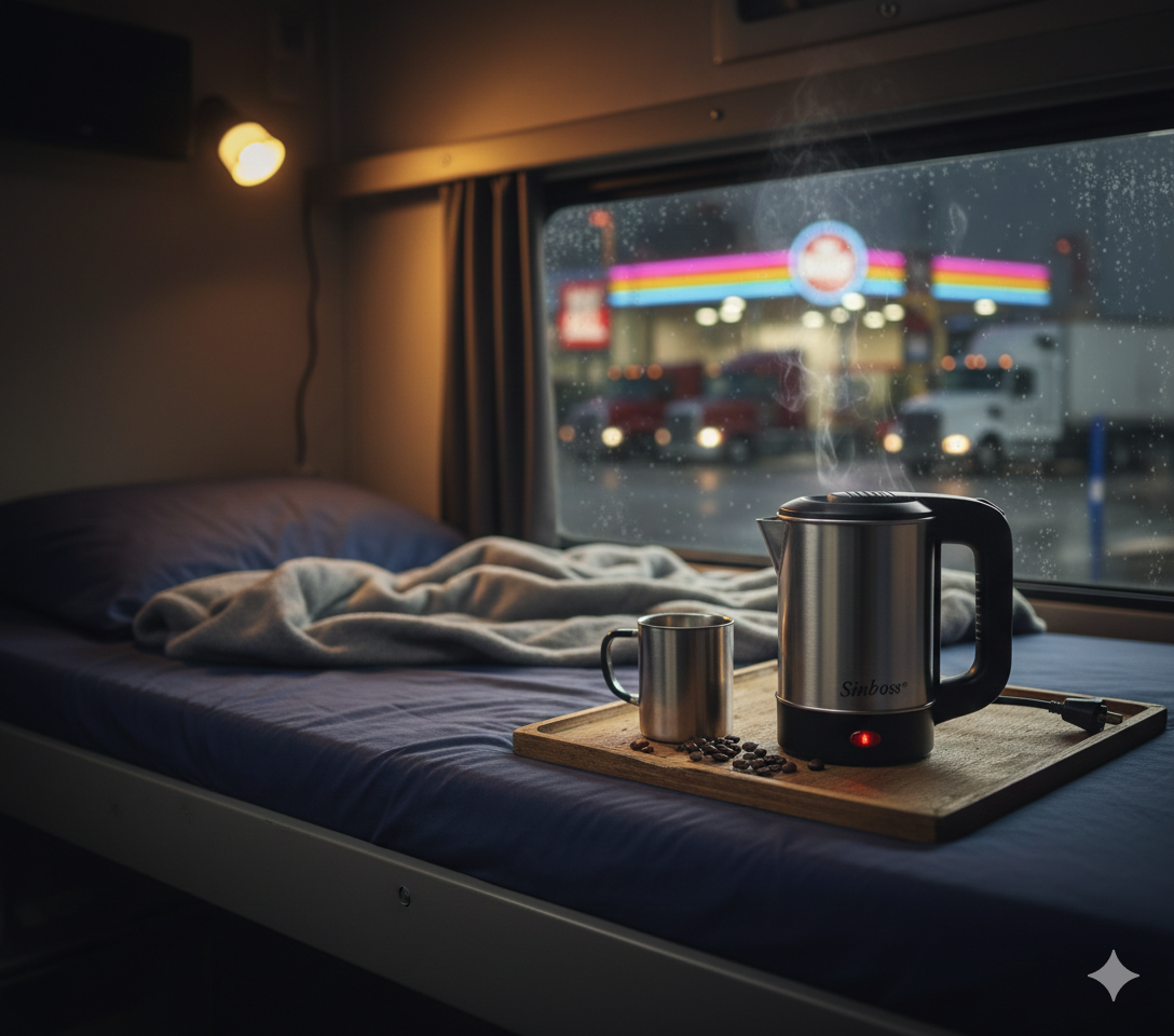 Električno kuvalo za auto i kamion 12v-24V – topli napitak gde god da si