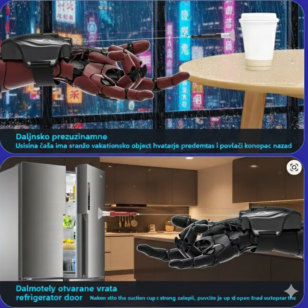 Spider Launcher rukavica – akciona igračka sa izbacivanjem „paučine“