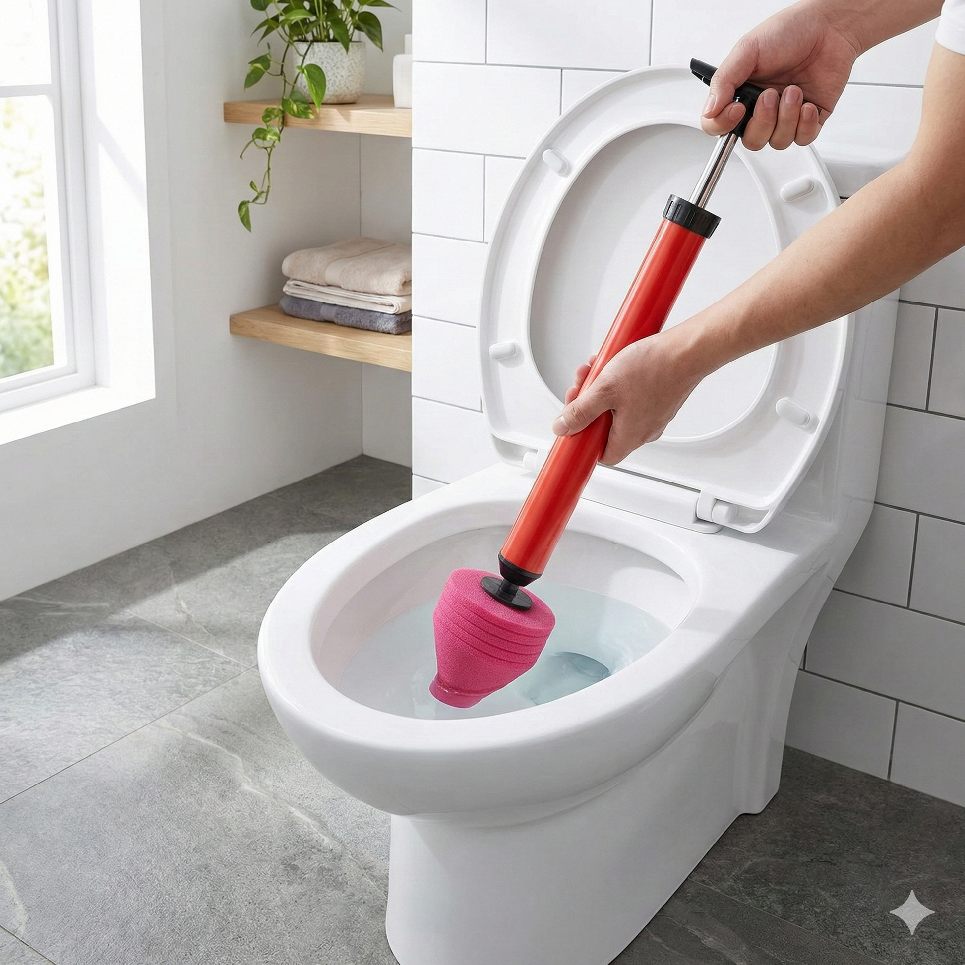 ODČEPLJIVAČ ZA SVE ODVODE – WC I LAVABO (VISOKI PRITISAK VAZDUHA)