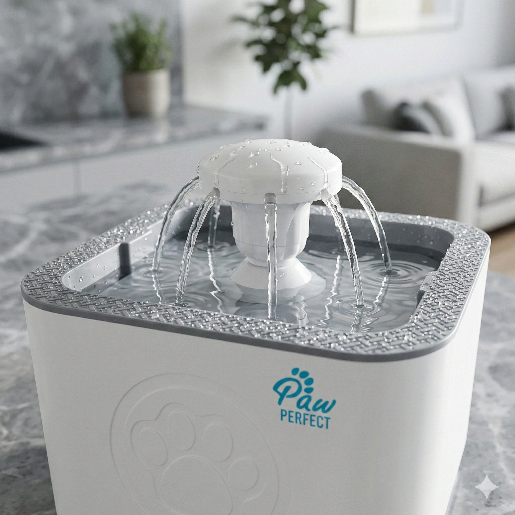 Fontana za pse i mačke 2.5L – protočna, filtrirana voda (USB, tiha pumpa)