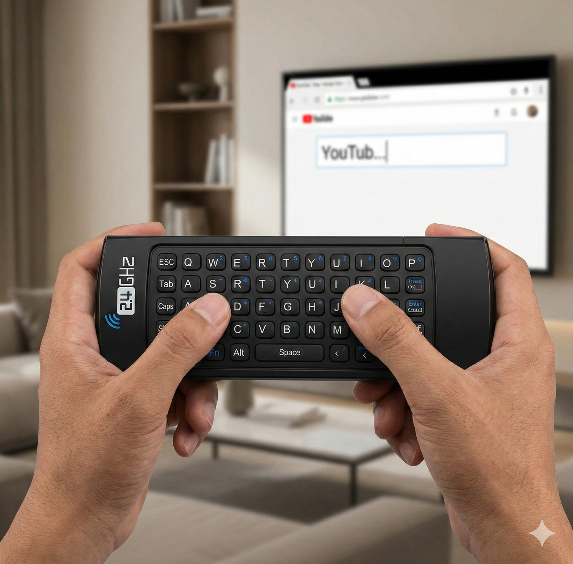 Air Mouse MX3 – 3u1 daljinski upravljač + bežični miš + tastatura (2.4GHz)