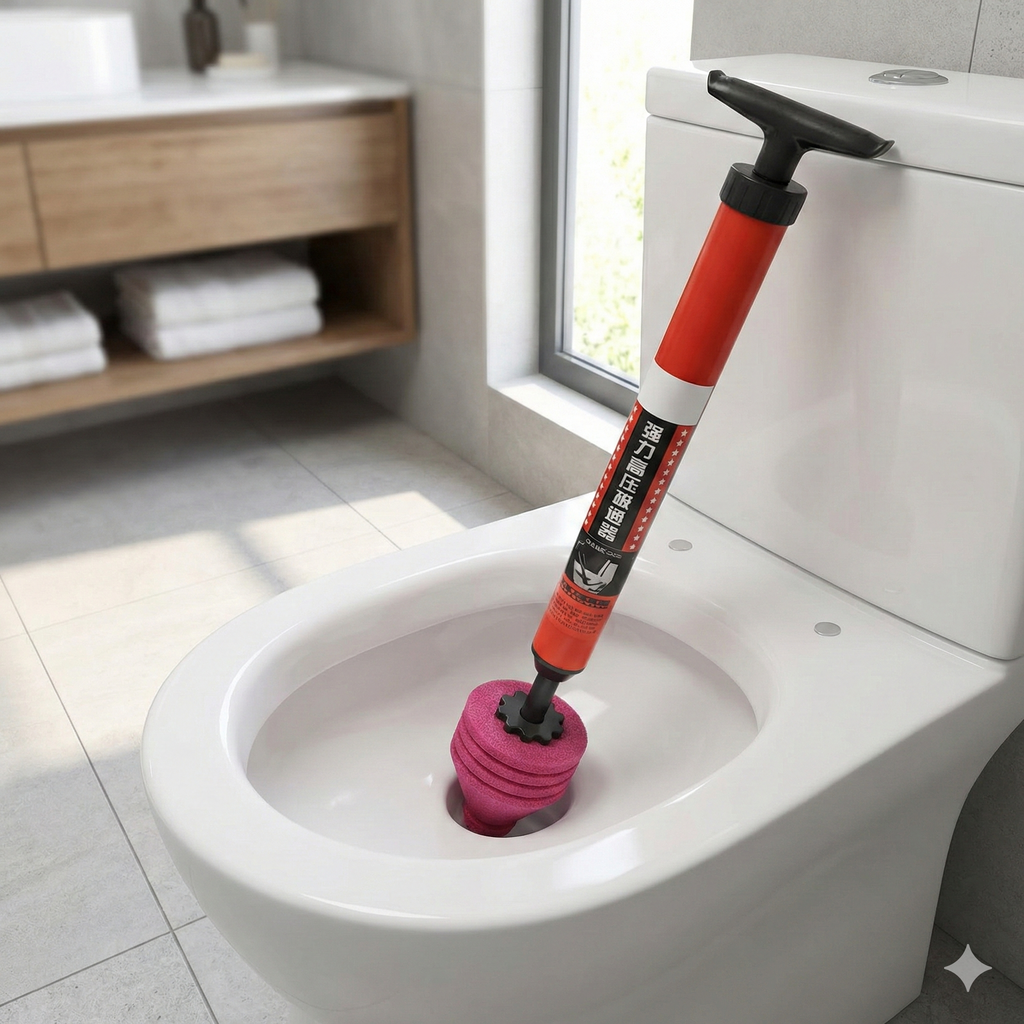 ODČEPLJIVAČ ZA SVE ODVODE – WC I LAVABO (VISOKI PRITISAK VAZDUHA)