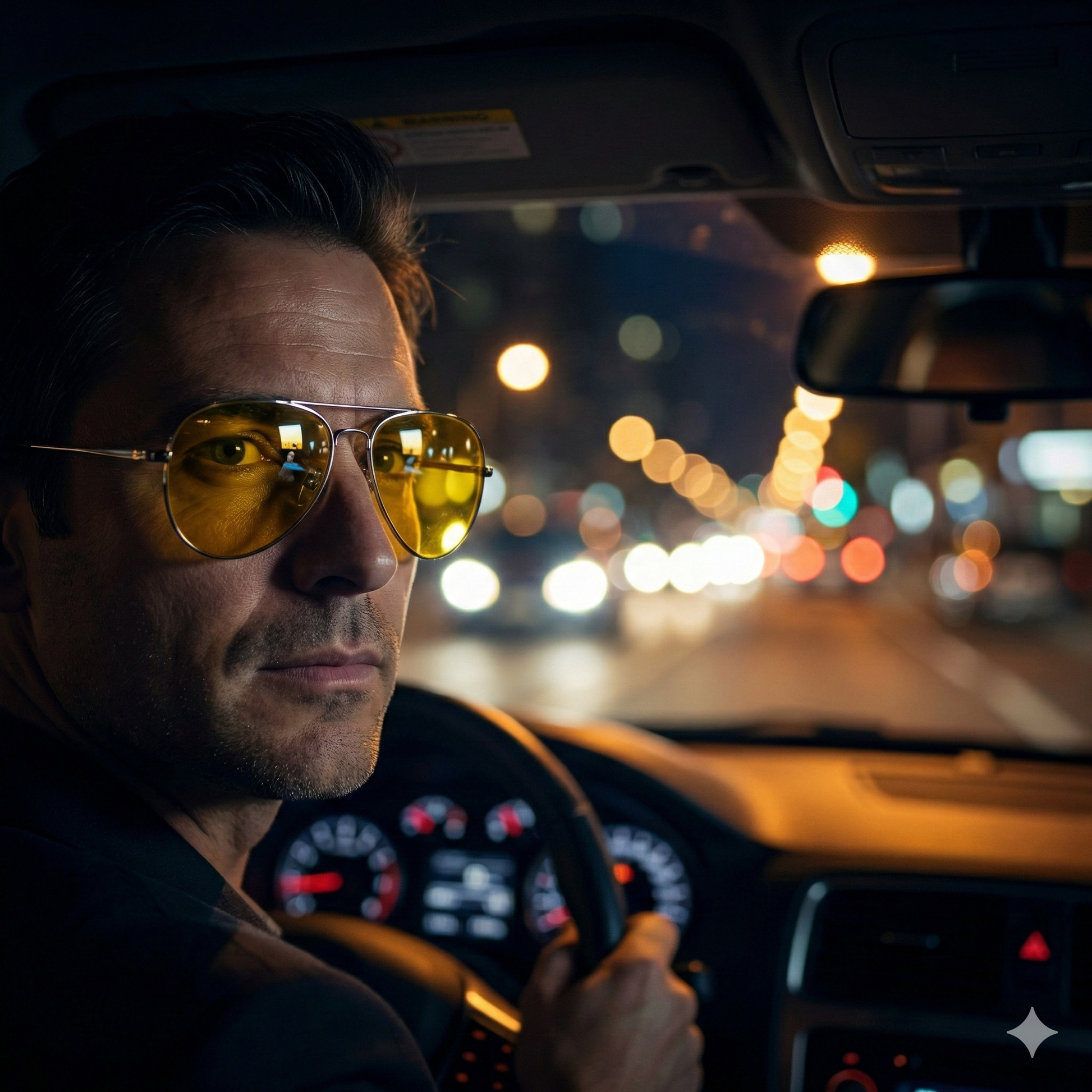 Kontrast naočare za vožnju – Night View (žuta sočiva)