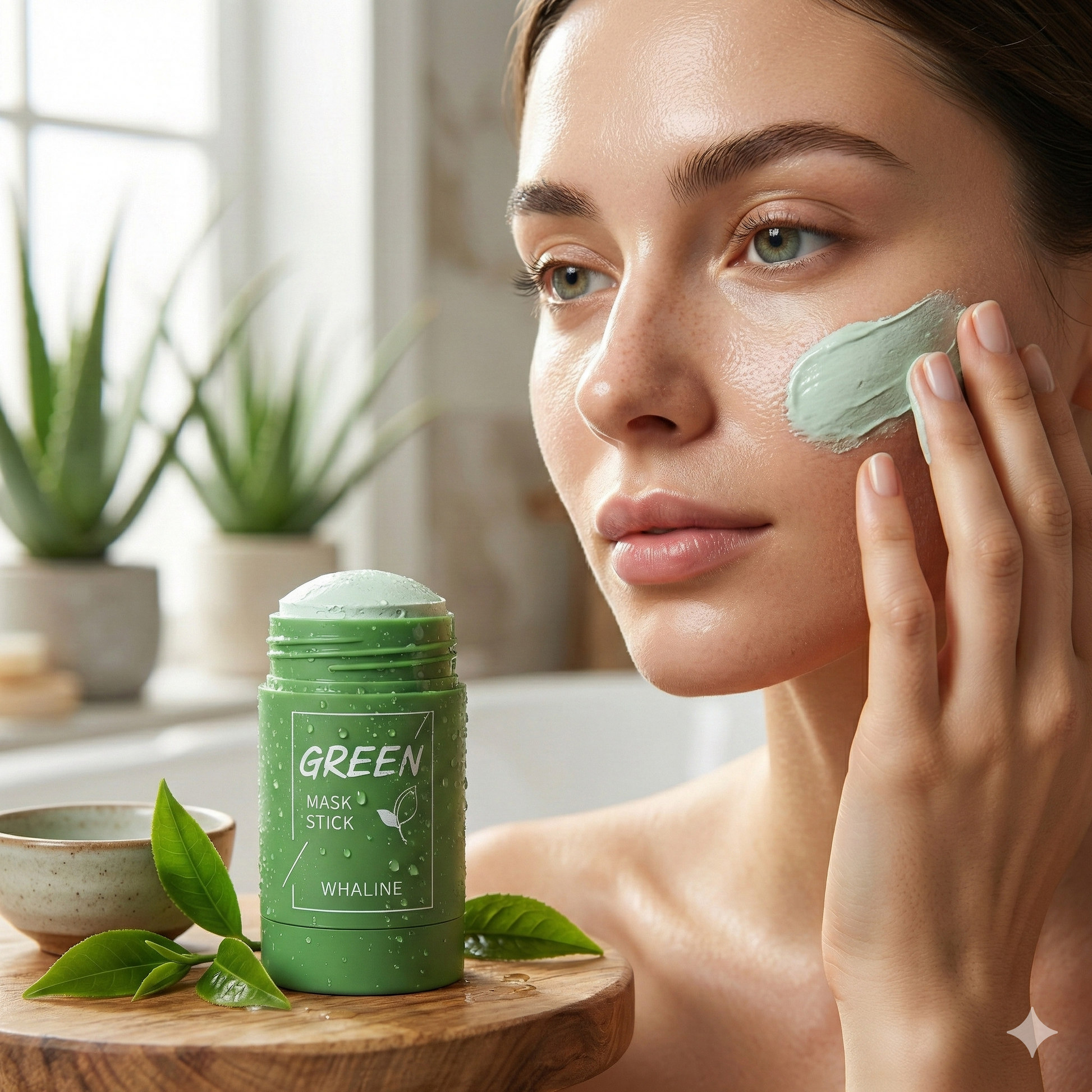 Aloe Vera Detoks Maska za Zdravu Kožu (Premium stik za lice)