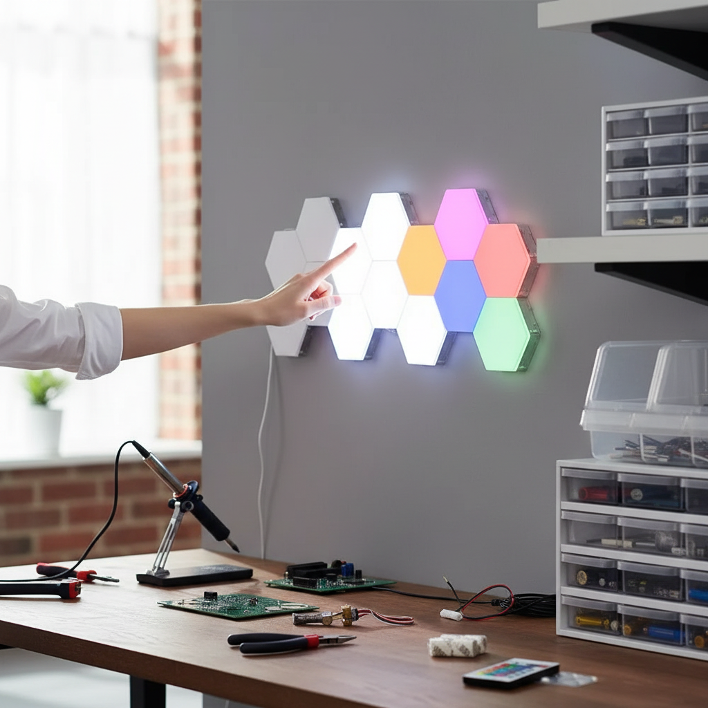Bežična modularna LED svetla koja se prilagođavaju tvom prostoru